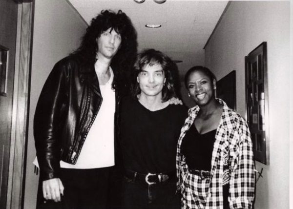 On the Howard Stern radio show in 1992